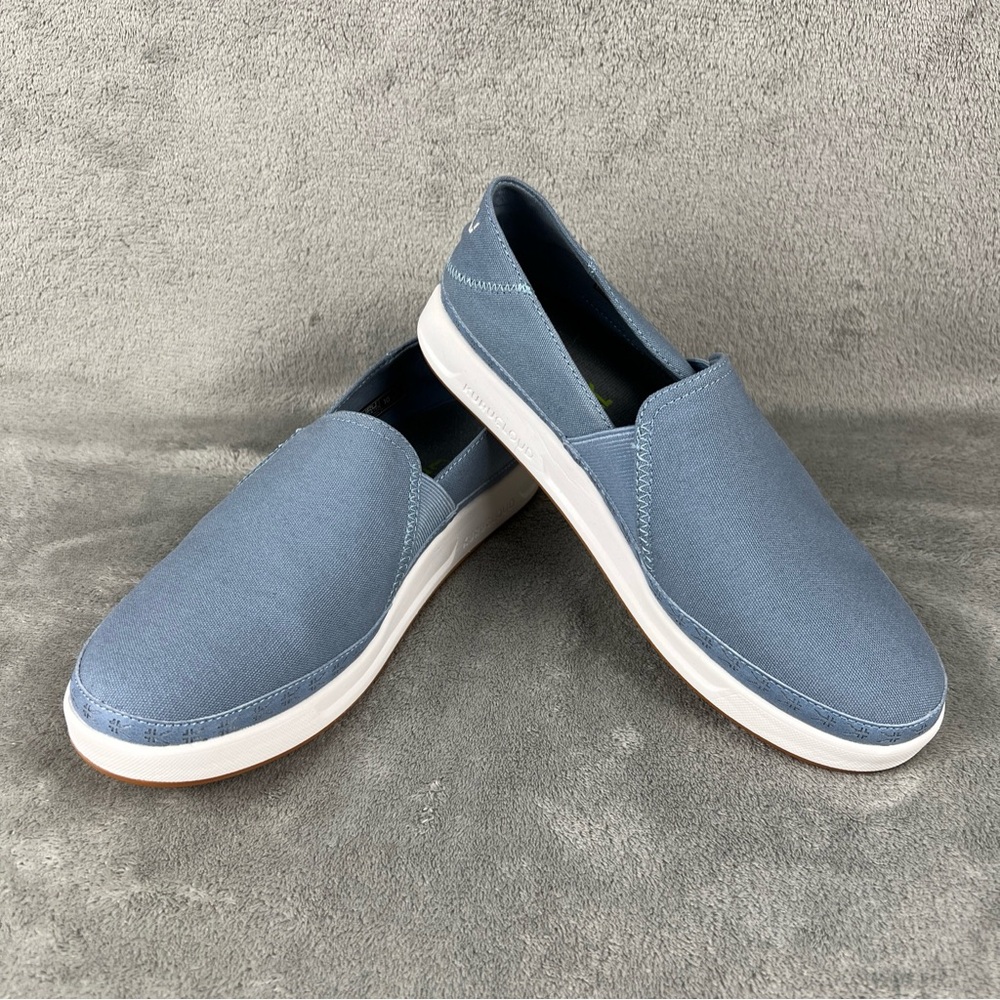 Kuru Roam Atla Slip On Shoes Women’s Size 10 Blue Casual Walking Comfort EUC